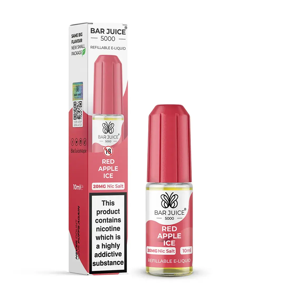 Bar Juice 5000 Red Apple Ice 20mg Nic Salt