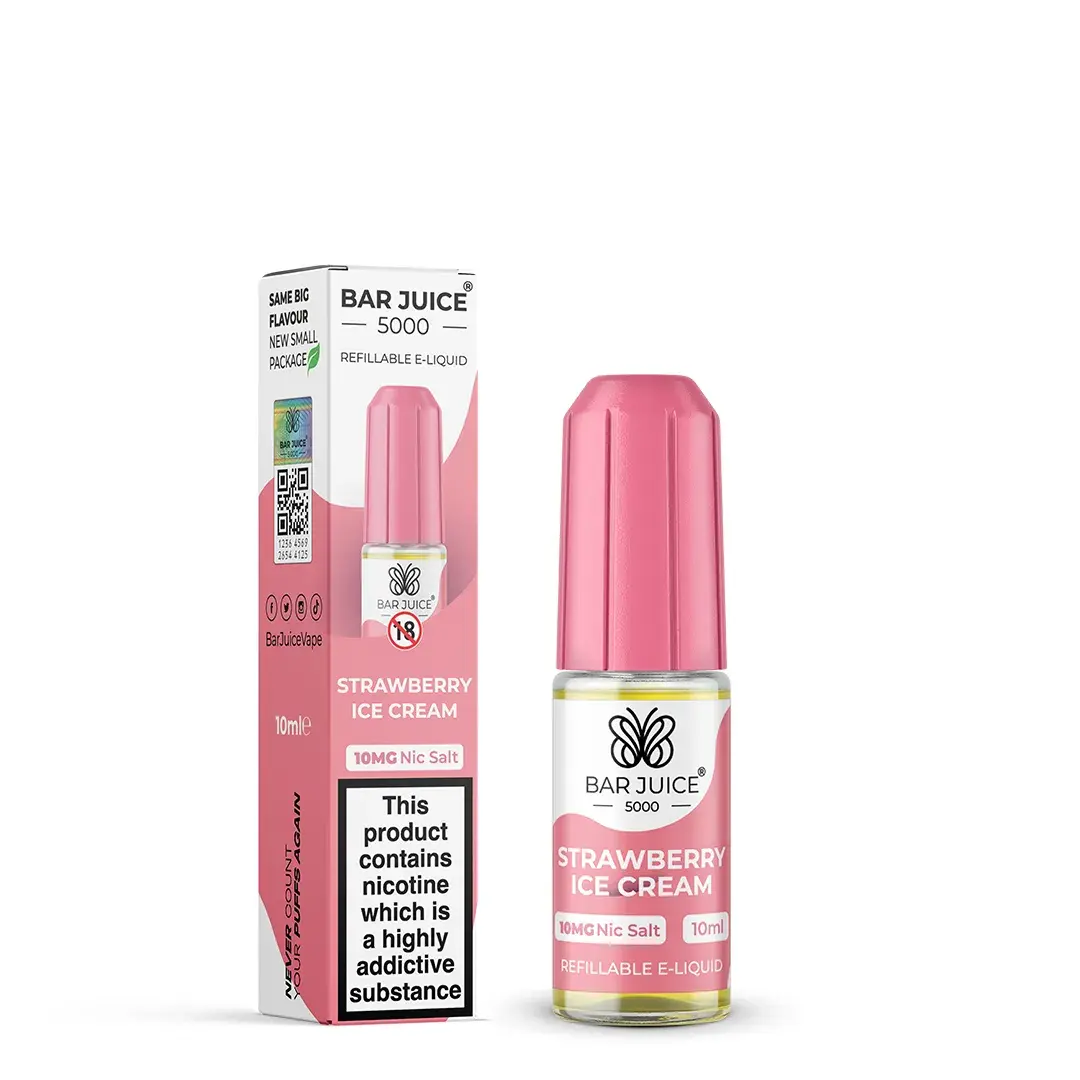Bar Juice 5000 Strawberry Ice Cream 10mg Nic Salt