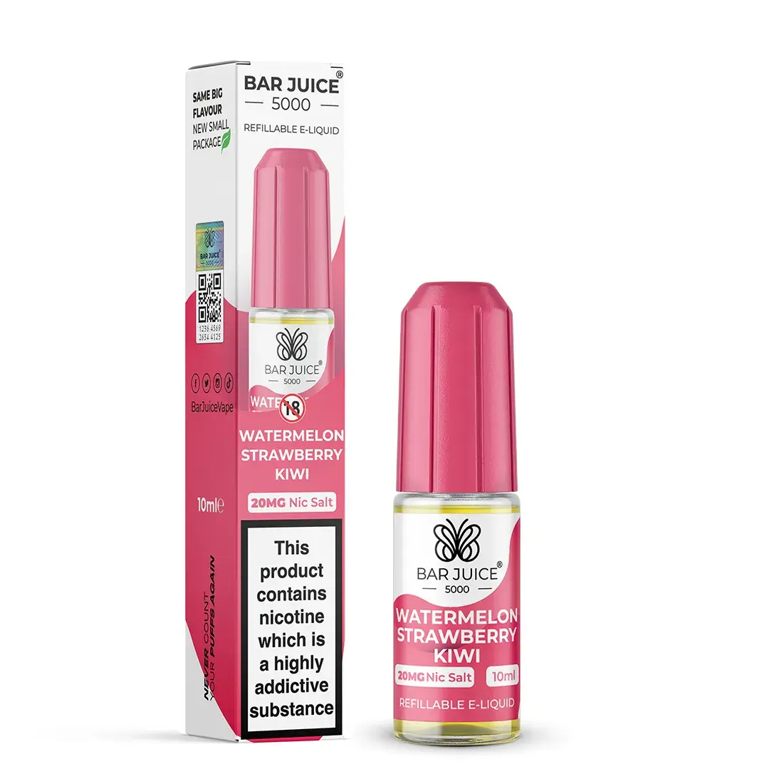 Bar Juice 5000 Watermelon Strawberry Kiwi 20mg Nic Salt