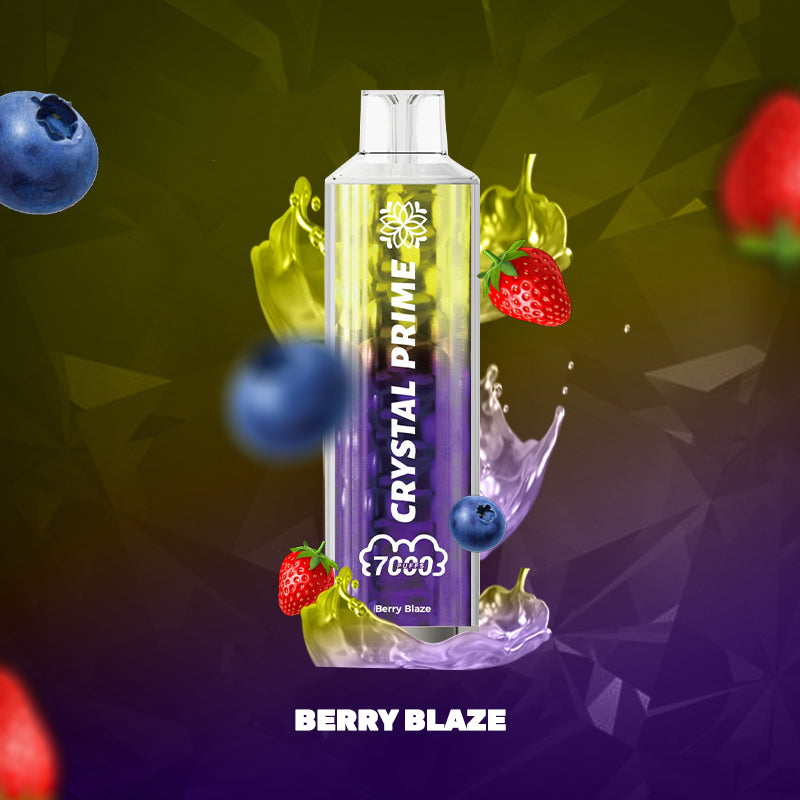 Berry Blaze Crystal Prime 7000 Disposable Vape