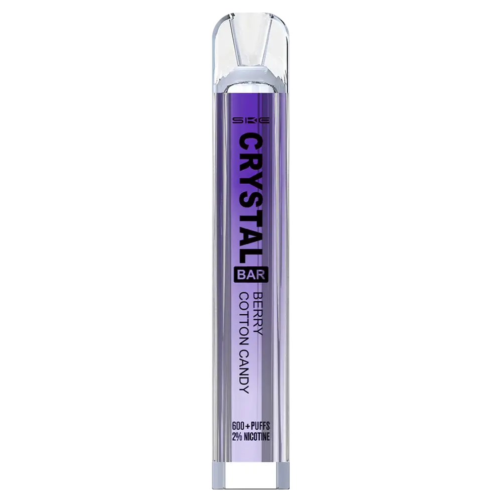 Berry Cotton Candy SKE Crystal 600 Puff Disposable Vape (6861487177831)