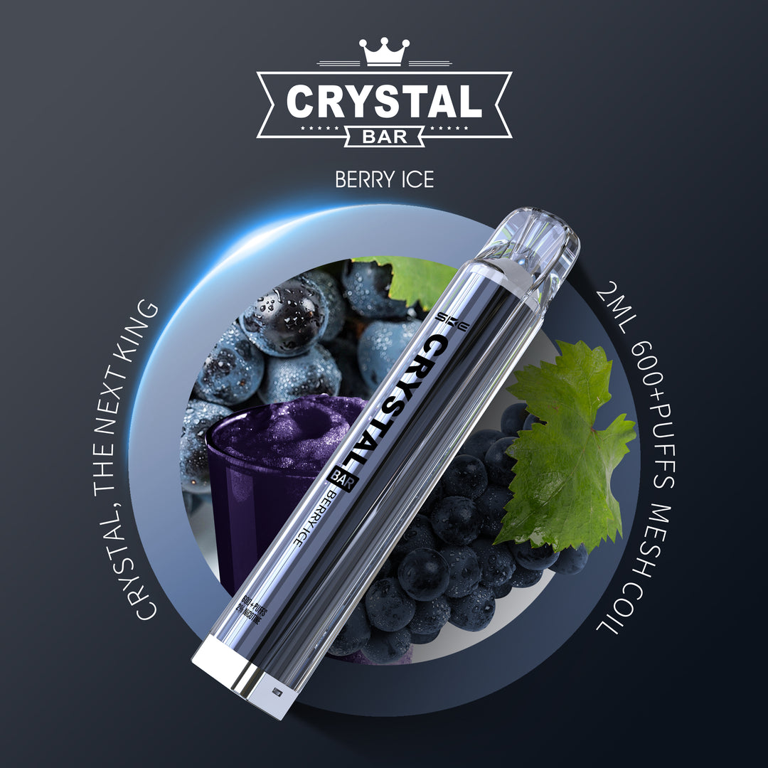 Berry Ice SKE Crystal 600 Puff Disposable Vape