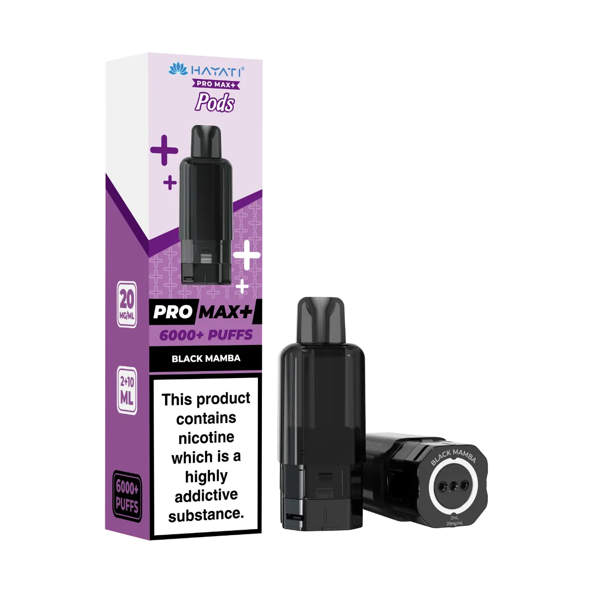 Black Mamba Flavour Hayati Pro Max Plus 6000 Pre-Filled Replacement Pods 