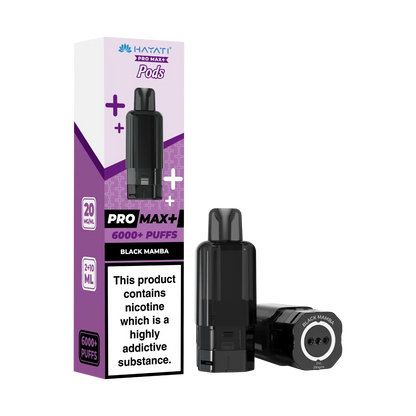 Black Mamba Flavour Hayati Pro Max Plus 6000 Pre-Filled Replacement Pods 