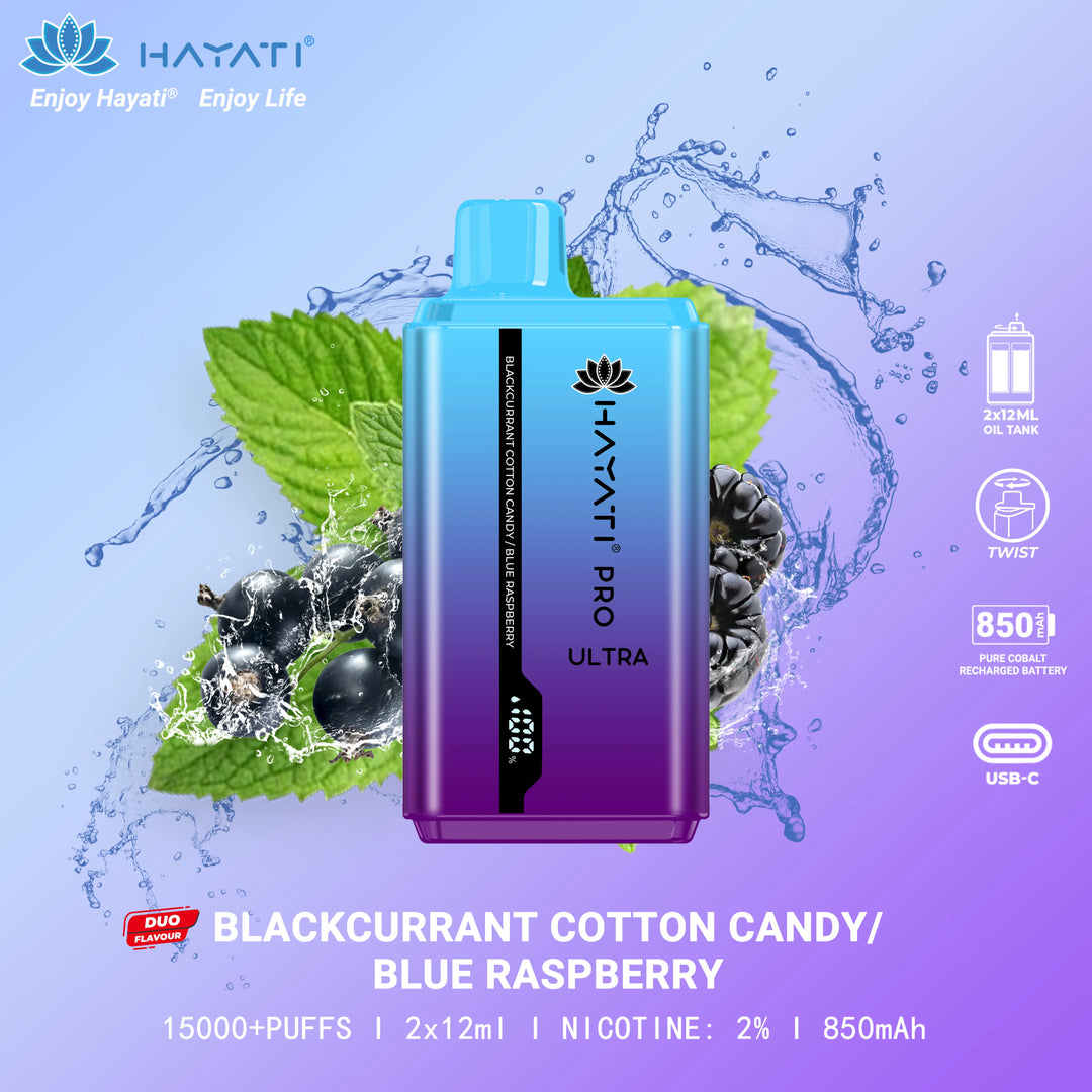 Hayati Pro Ultra 15K Puff Disposable Vape Pod Device