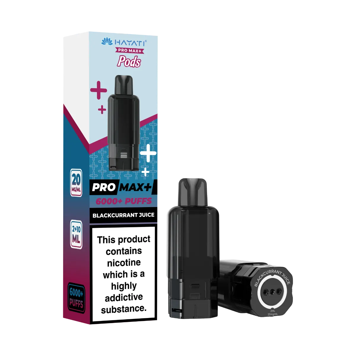 Blackcurrant Juice Flavour Hayati Pro Max Plus 6000 Pre-Filled Replacement Pods