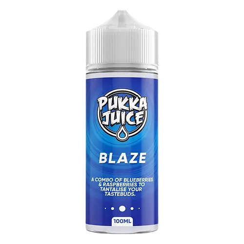 Pukka Juice Blaze E Liquid 100ml Shortfill  70VG/30PG