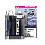 Load image into Gallery viewer, Blue Edition SKE Crystal 4in1 2400 Puff Pod Vape Kit
