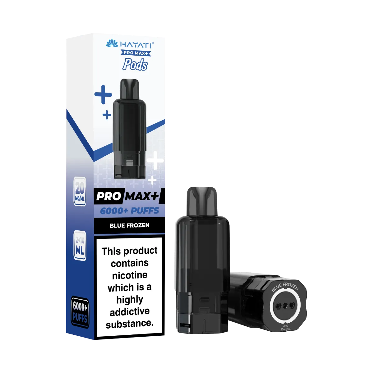 Blue Frozen Flavour Hayati Pro Max Plus 6000 Pre-Filled Replacement Pods