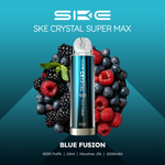 Load image into Gallery viewer, Blue Fusion SKE Crystal Supermax 4500 Puff Disposable Vape
