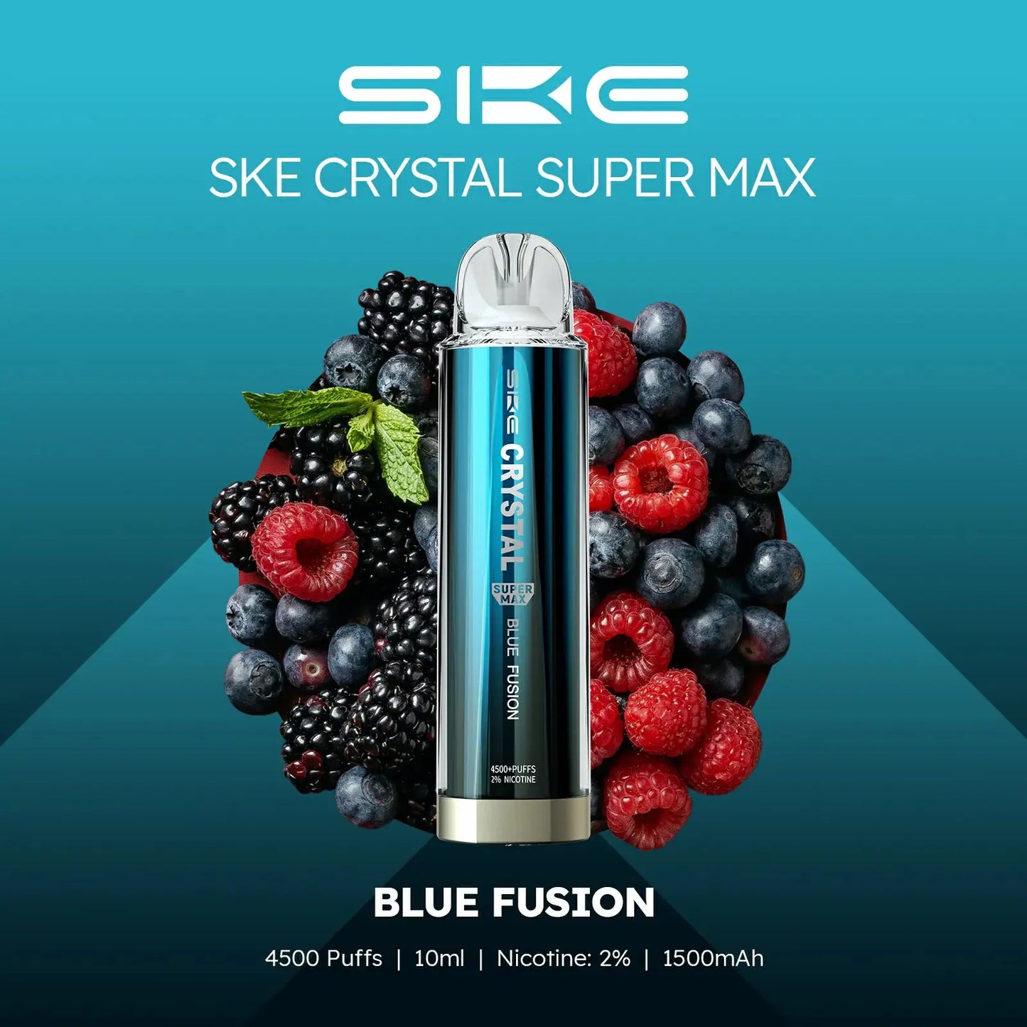 SKE Crystal Supermax 4500 Puff Disposable Vape (6871122083943)