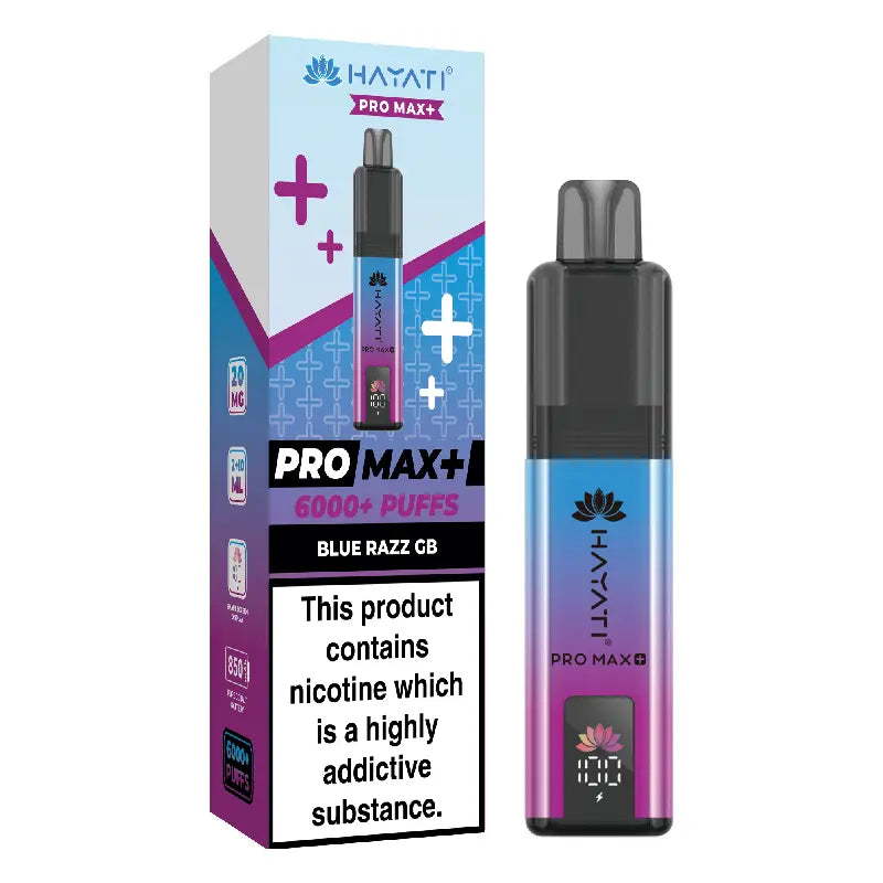 Hayati Pro Max Plus 6000 Puff Prefilled Pod Kit