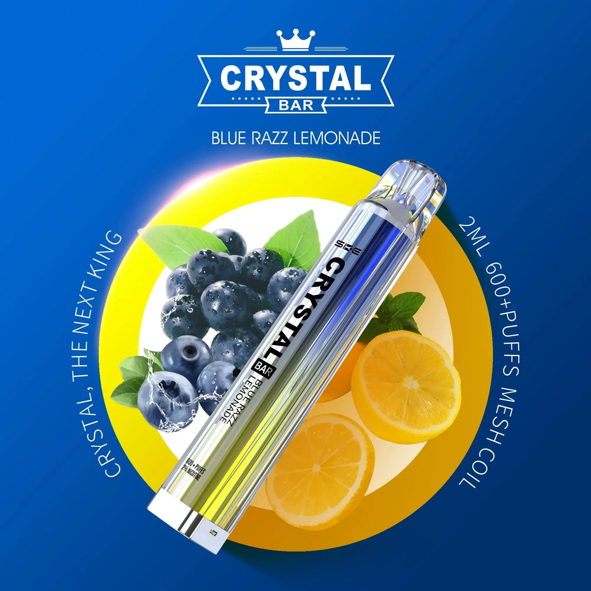 SKE Crystal 600 Puff Disposable Vape (6861487177831)