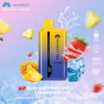 Load image into Gallery viewer, Blue Razz Pineapple / Strawberry Ice Hayati Pro Ultra 15K Puff Disposable Vape
