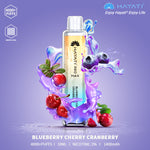 Load image into Gallery viewer, Blueberry Cherry Cranberry Hayati Pro Max 4000 Puff Disposable Vape
