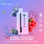 Load image into Gallery viewer, Blueberry Cotton Candy / Raspberry Cotton Candy Hayati Pro Ultra 15K Puff Disposable Vape
