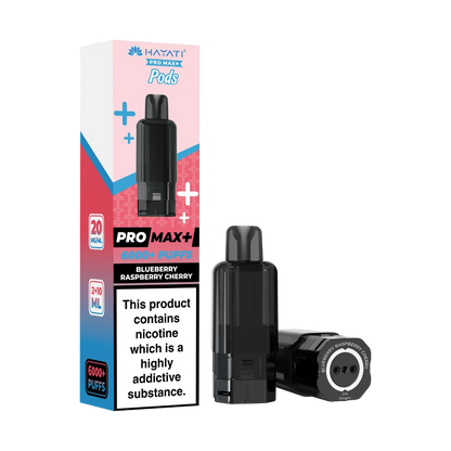 Blueberry Raspberry Cherry Flavour Hayati Pro Max Plus 6000 Refill Pods