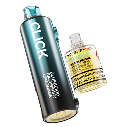 Blueberry Raspberry Lemonade flavour prefilled replacement pod for the Pyne Pod Click Kit