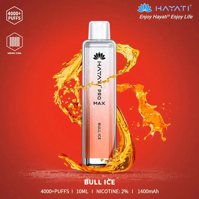 Bull Ice Hayati Pro Max 4000 Puff Disposable Vape