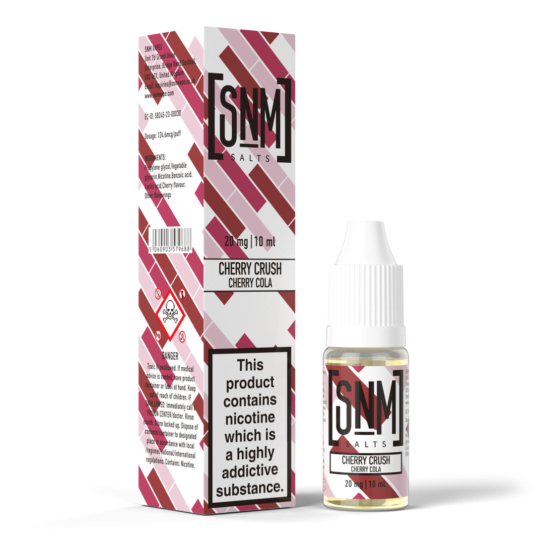 SNM Vapes Nic Salts E-Liquid | 4 FOR £11