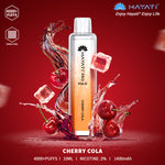 Load image into Gallery viewer, Cherry Cola Hayati Pro Max 4000 Puff Disposable Vape
