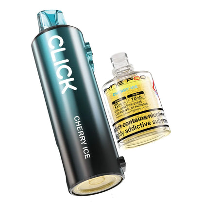 Cherry Ice flavour prefilled replacement pod for the Pyne Pod Click Kit