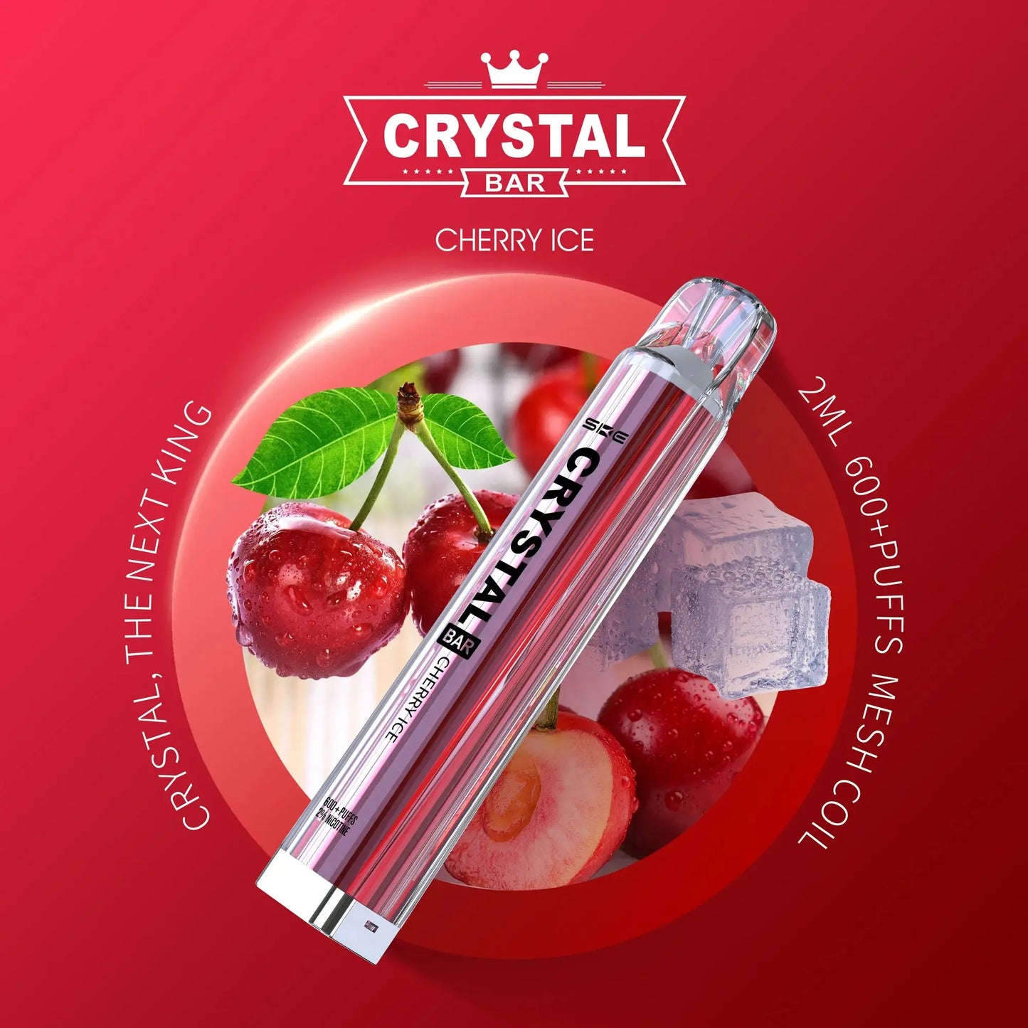 SKE Crystal 600 Puff Disposable Vape (6861487177831)