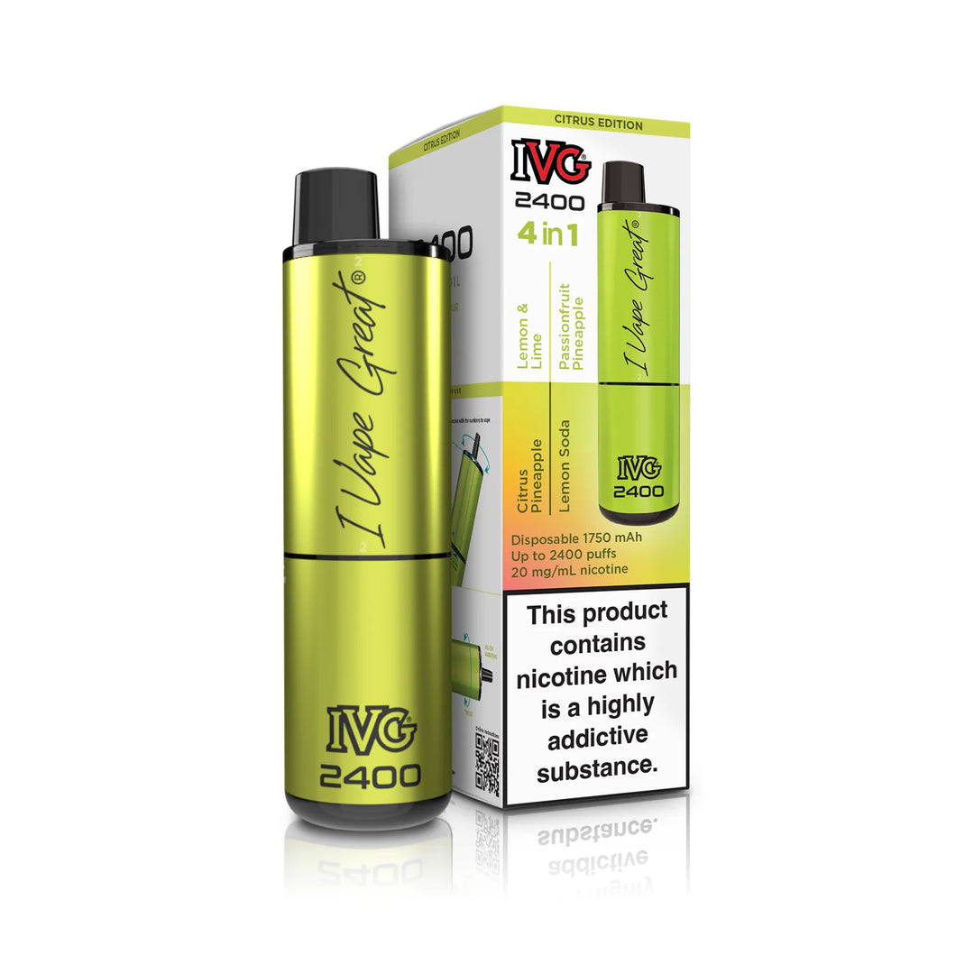 IVG 2400 Puff 4 in 1 Disposable Vape Pod Device