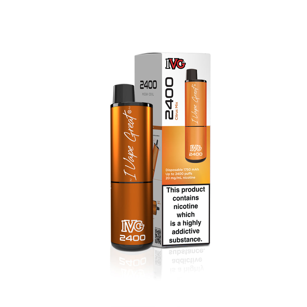 Citrus Mix IVG 2400 Puff Disposable Vape Kit