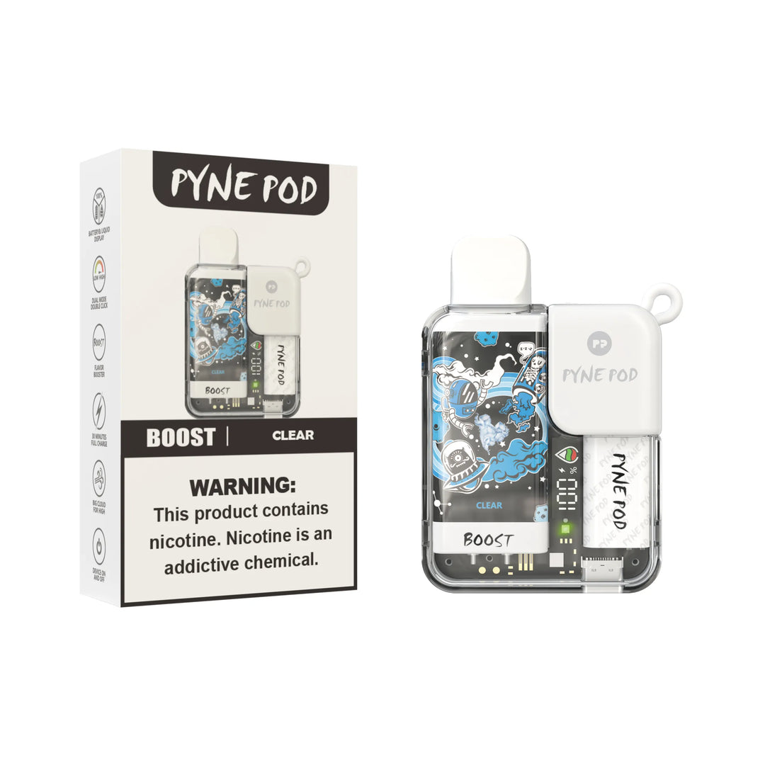 Pyne Pod 8500 Puff Clear Disposable Vape