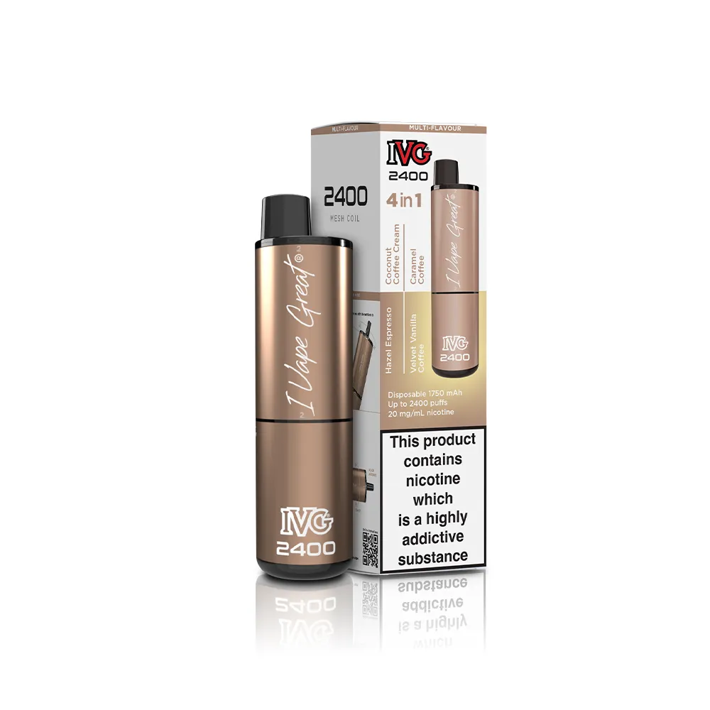 IVG 2400 Puff 4 in 1 Disposable Vape Pod Device