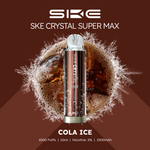 Load image into Gallery viewer, Cola Ice SKE Crystal Supermax 4500 Puff Disposable Vape
