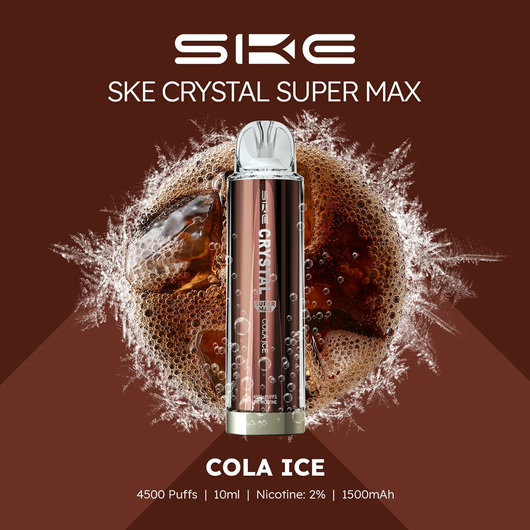 SKE Crystal Supermax 4500 Puff Disposable Vape (6871122083943)