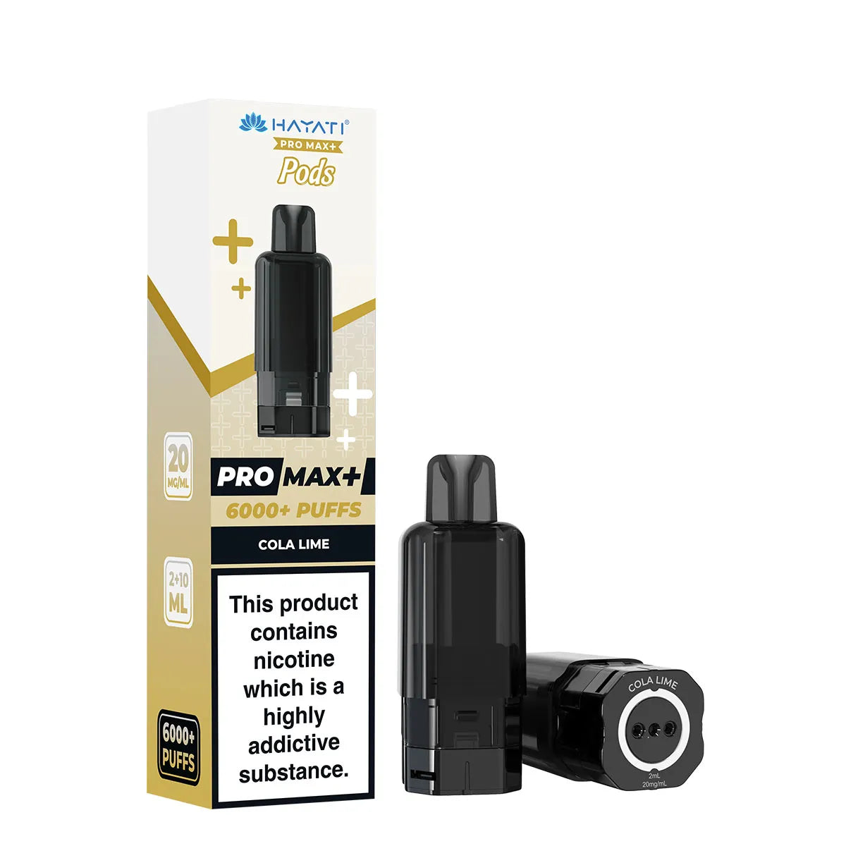 Cola Lime Flavour Hayati Pro Max Plus 6000 Pre-Filled Replacement Pods