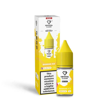 Crystal Clear Banana Ice 10mg Nic Salt