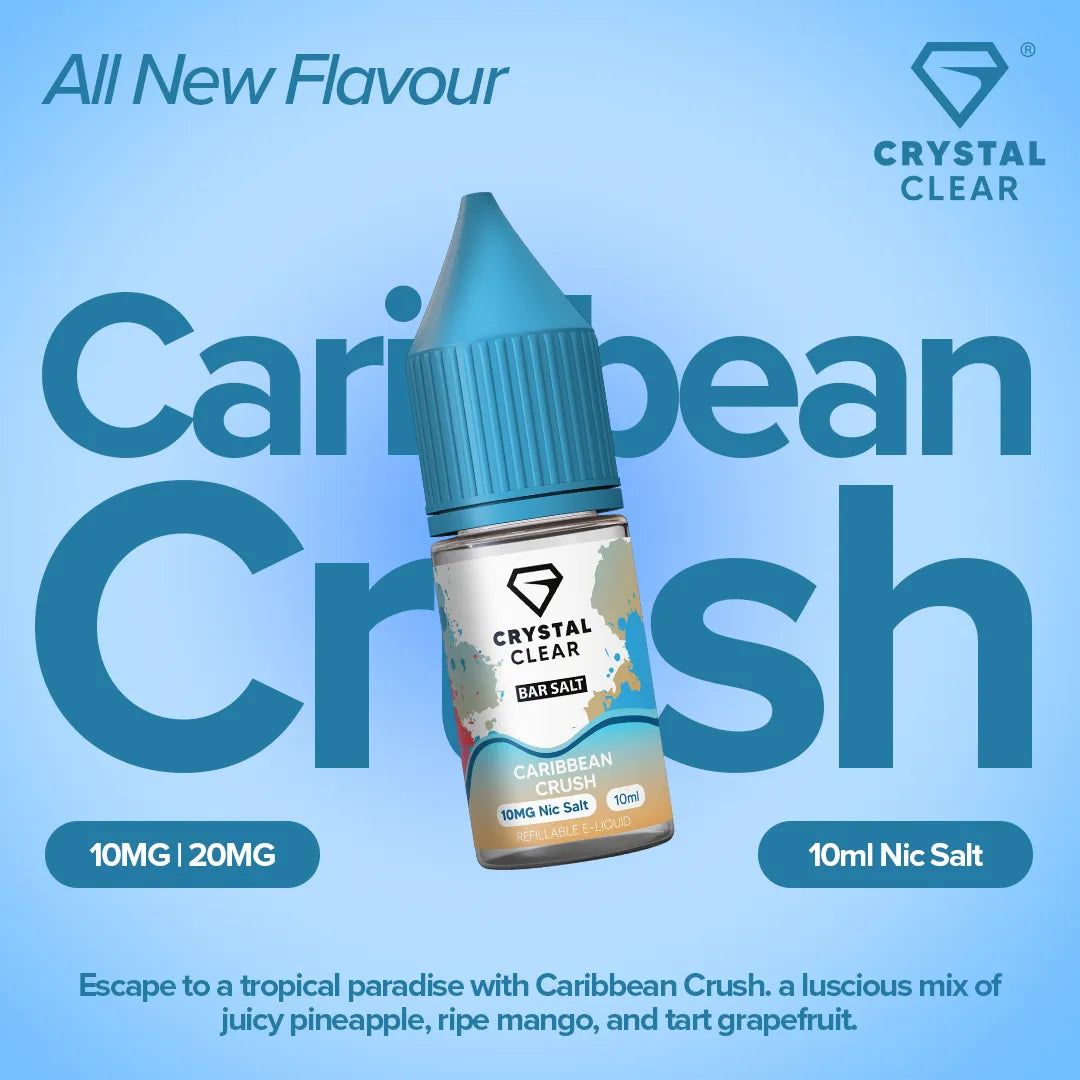 Crystal Clear Caribbean Crush Nic Salt