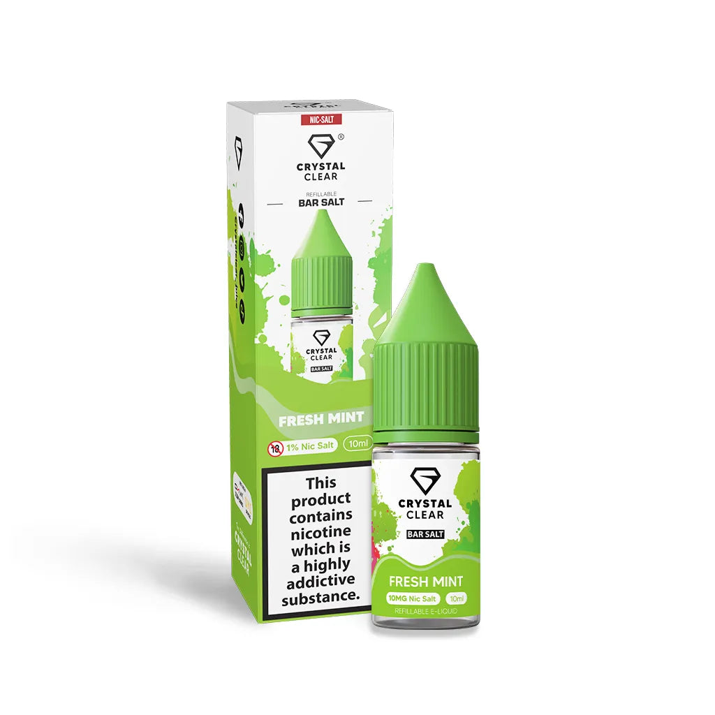 Crystal Clear Fresh Mint 10mg Nic Salt