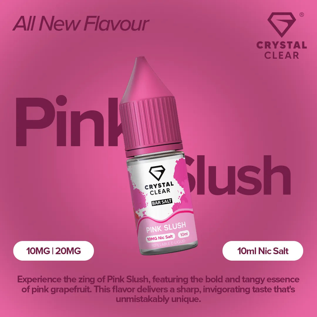 Crystal Clear Pink Slush Nic Salt