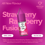 Load image into Gallery viewer, Crystal Clear Salts Strawberry Raspberry Fusion
