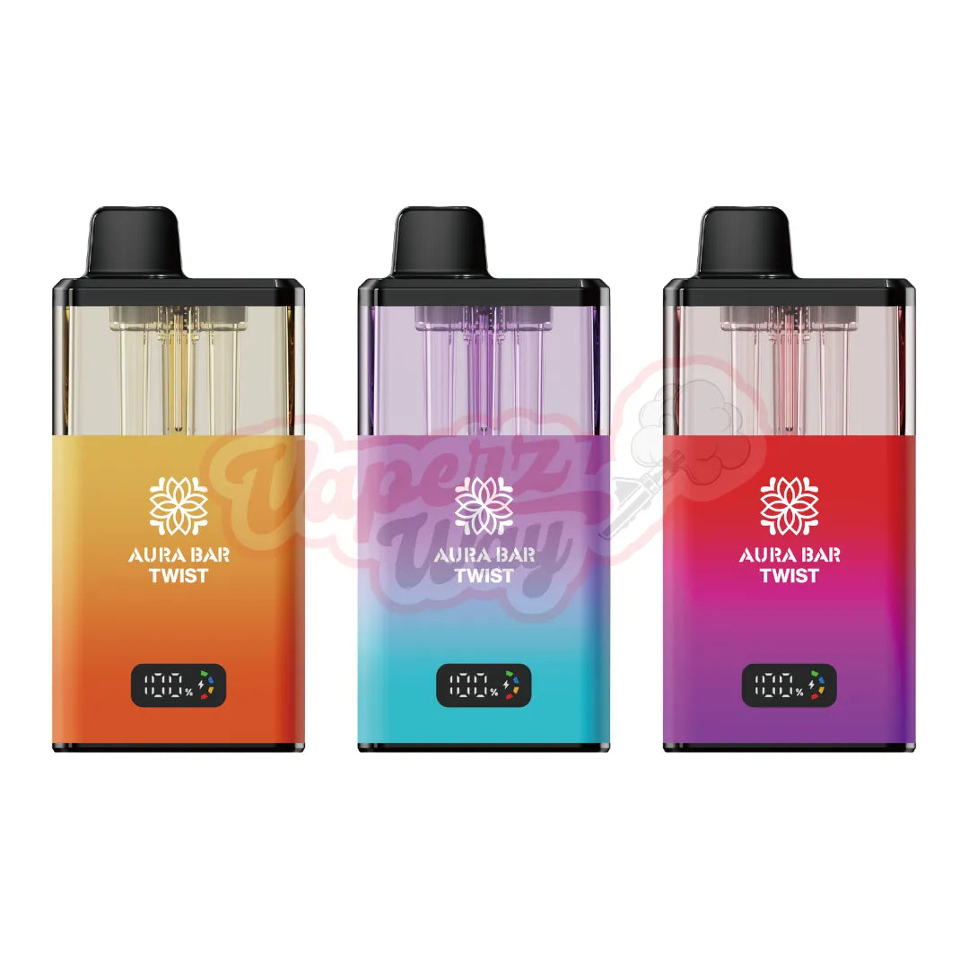 Crystal Prime Aura Bar Twist 40K Puff Vape