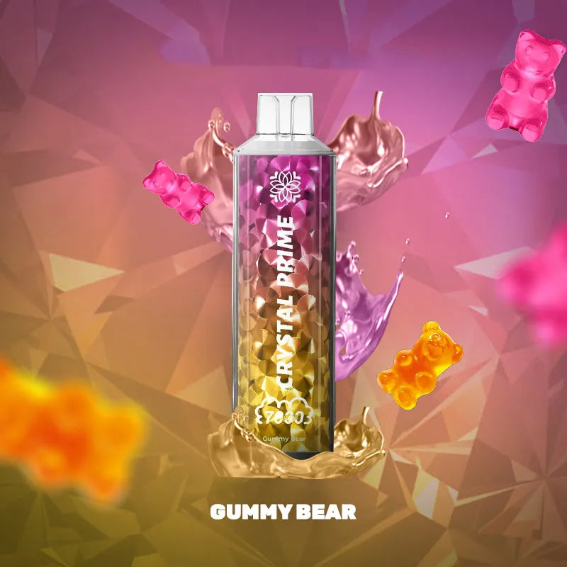 Crystal Prime 7000 Puff Gummy Bear Disposable Vape