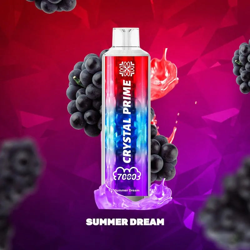 Crystal Prime 7000 Puff Summer Dream Disposable Vape