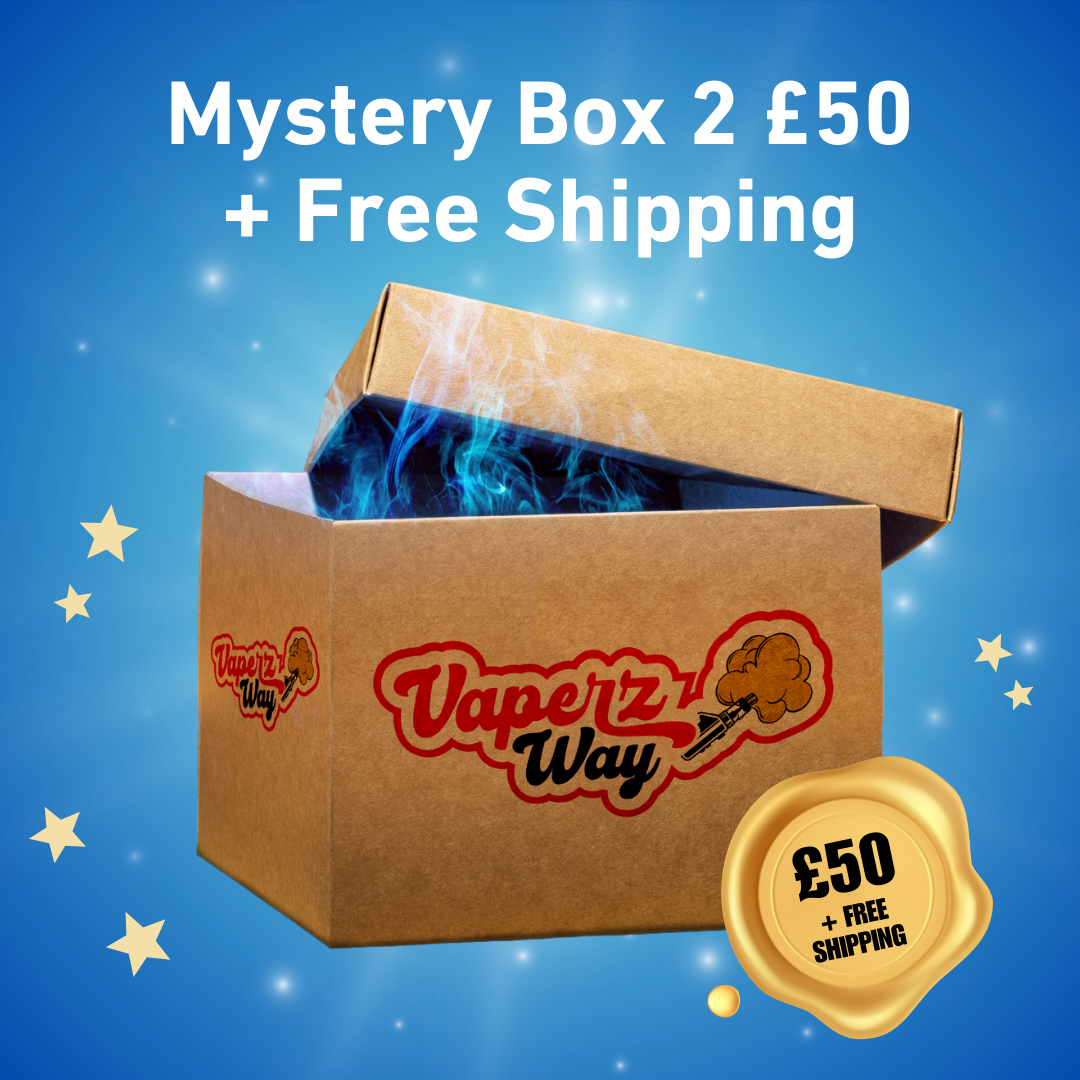 Disposable Vapes, E-Liquids, Vape Kits Mystery Box 2 With Free Shipping