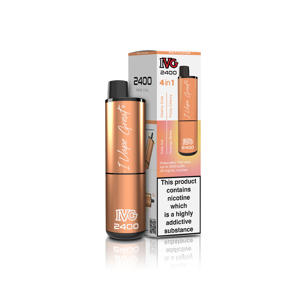 Drinks Edition IVG 2400 Puff 4in1 Disposable Vape Kit