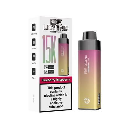 ENE Legend 15K puff vape Blueberry Raspberry flavour
