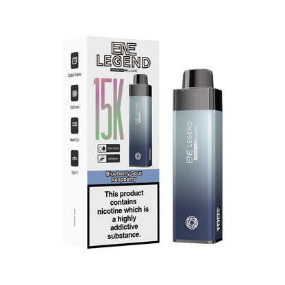 ENE Legend 15K puff vape Blueberry Sour Raspberry flavour