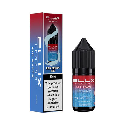 Red Berry Ice 20mg Flavour Elux Legend Nic Salts E-Liquid
