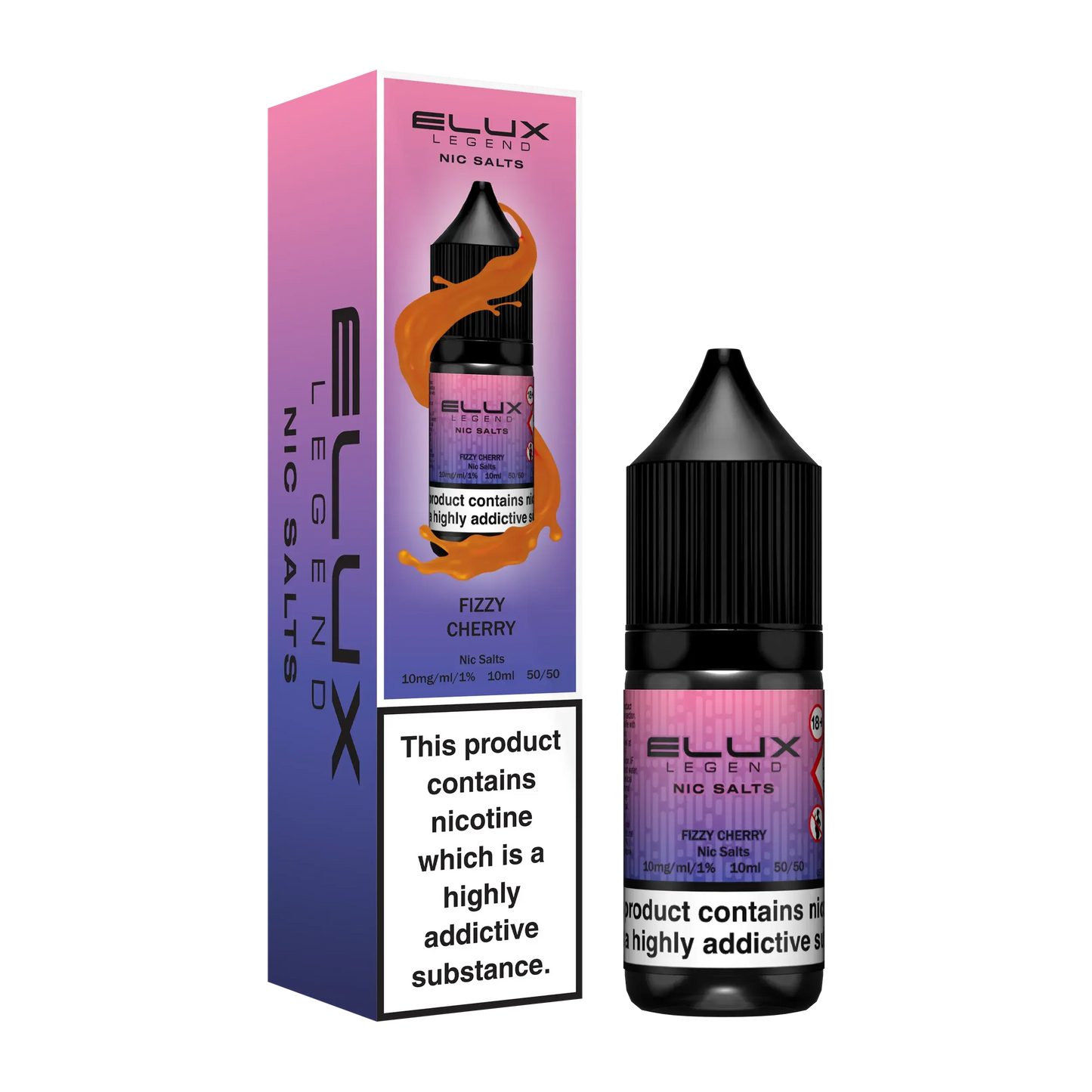 Fizzy Cherry 10mg Elux Legend Nic Salt (6861576274023)