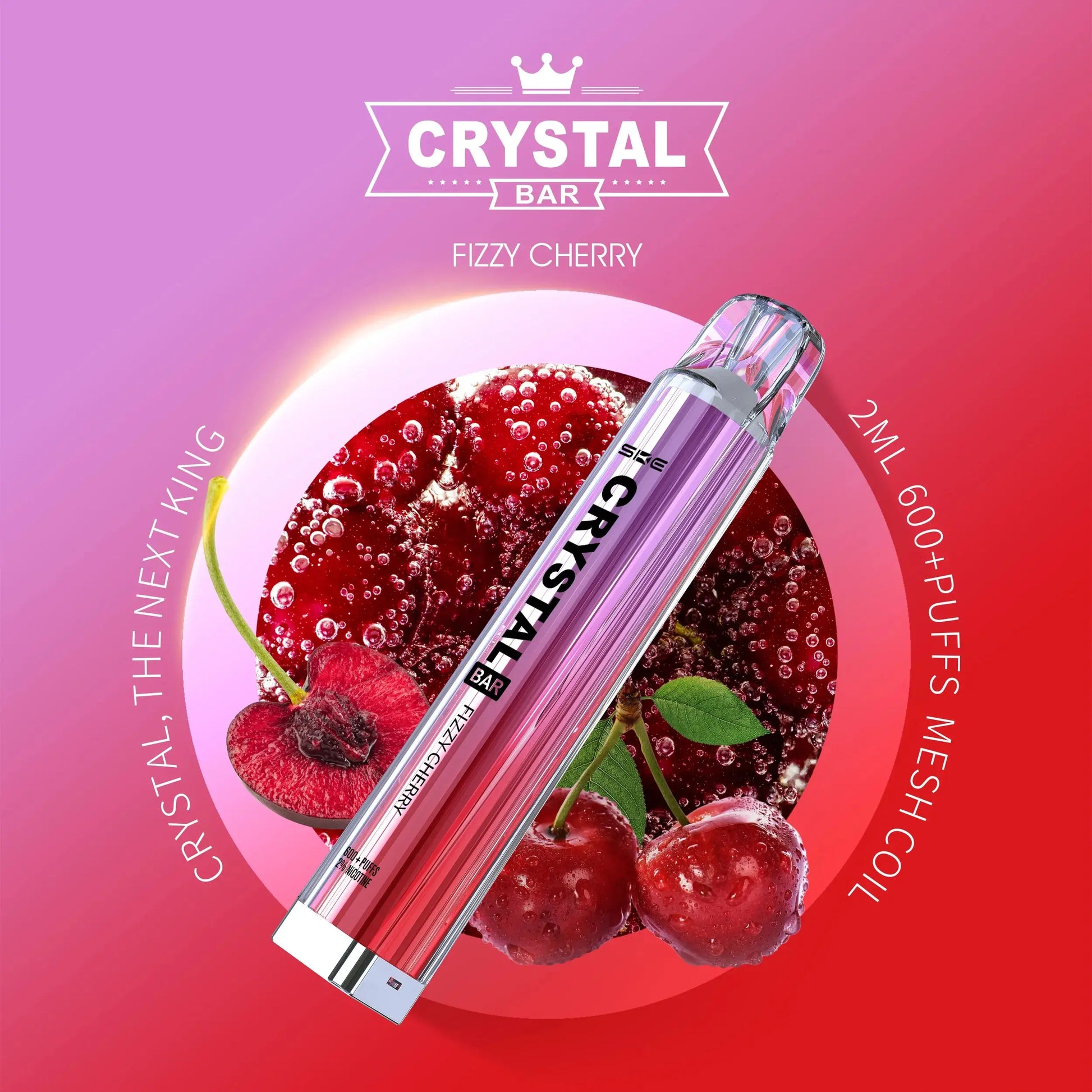 SKE Crystal 600 Puff Disposable Vape (6861487177831)