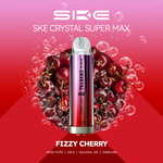 Load image into Gallery viewer, Fizzy Cherry SKE Crystal Supermax 4500 Puff Disposable Vape
